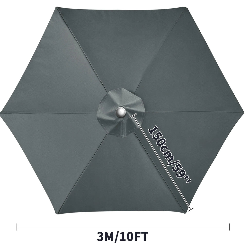Cubierta Impermeable de Repuesto para Sombrilla
