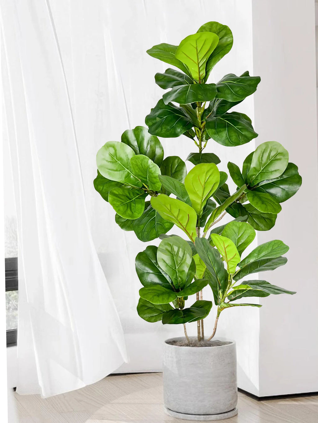 Árbol de Ficus Artificial de Hojas de Violín
