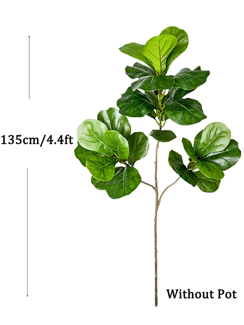Árbol de Ficus Artificial de Hojas de Violín