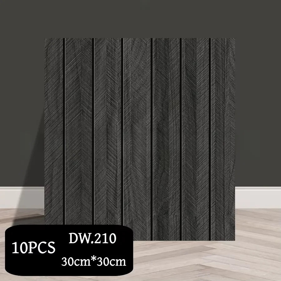 Paneles Autoadhesivos de Pared con Relieve Geométrico