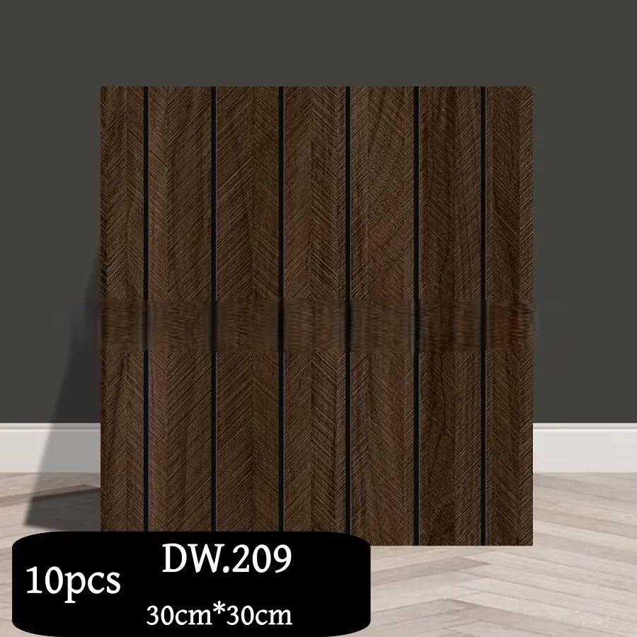 Paneles Autoadhesivos de Pared con Relieve Geométrico