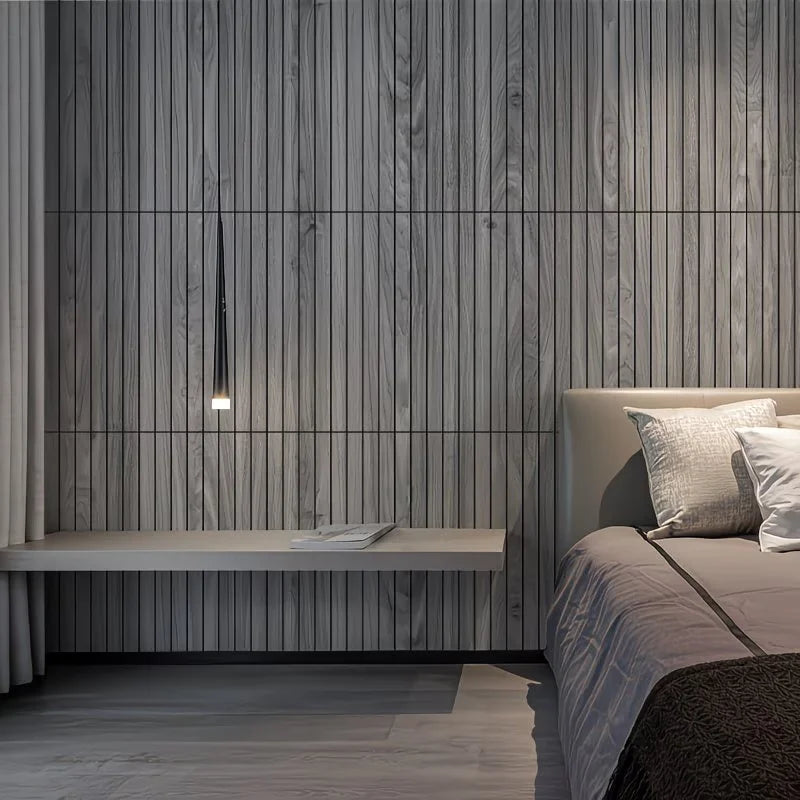 Paneles Autoadhesivos de Pared con Relieve Geométrico