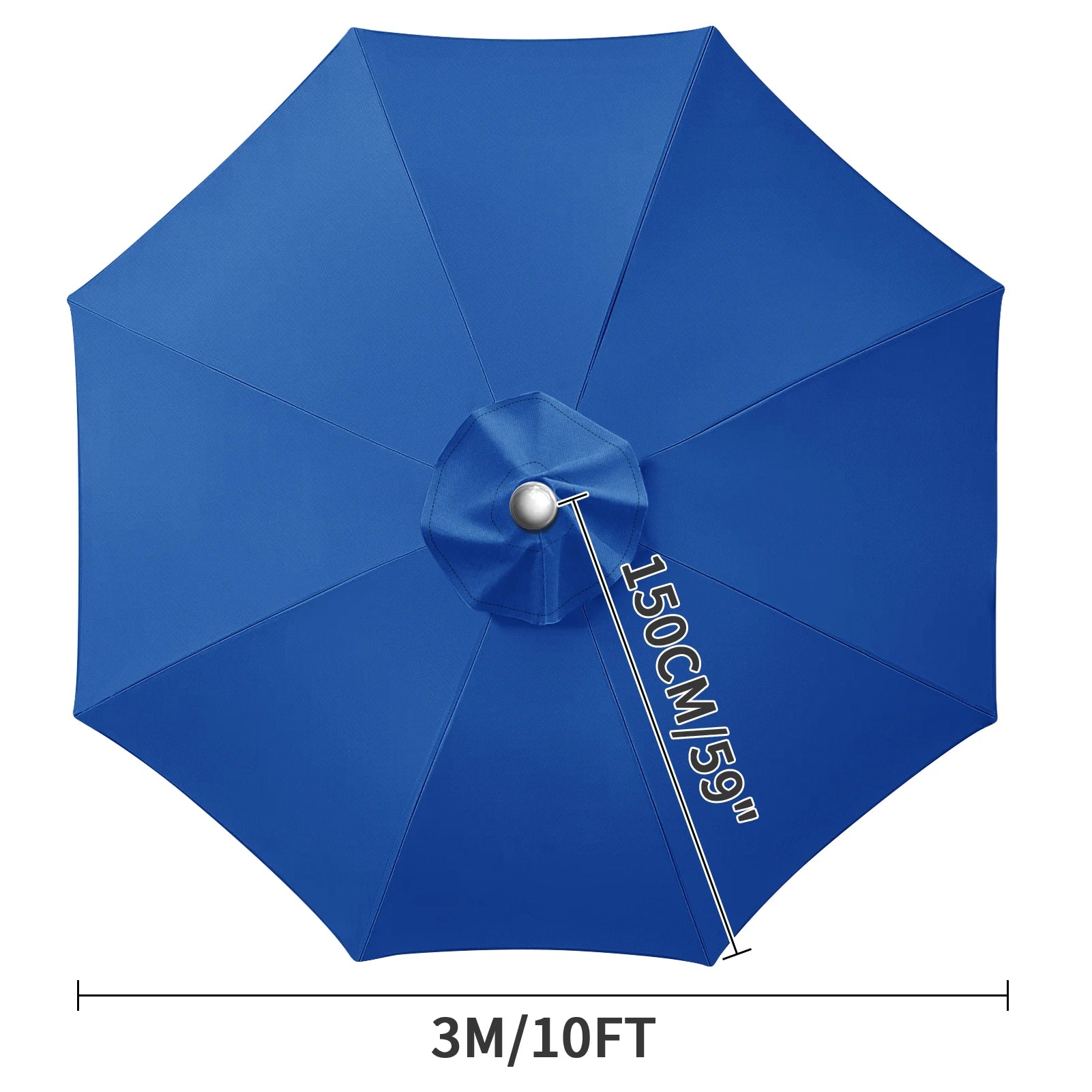 Cubierta Impermeable de Repuesto para Sombrilla
