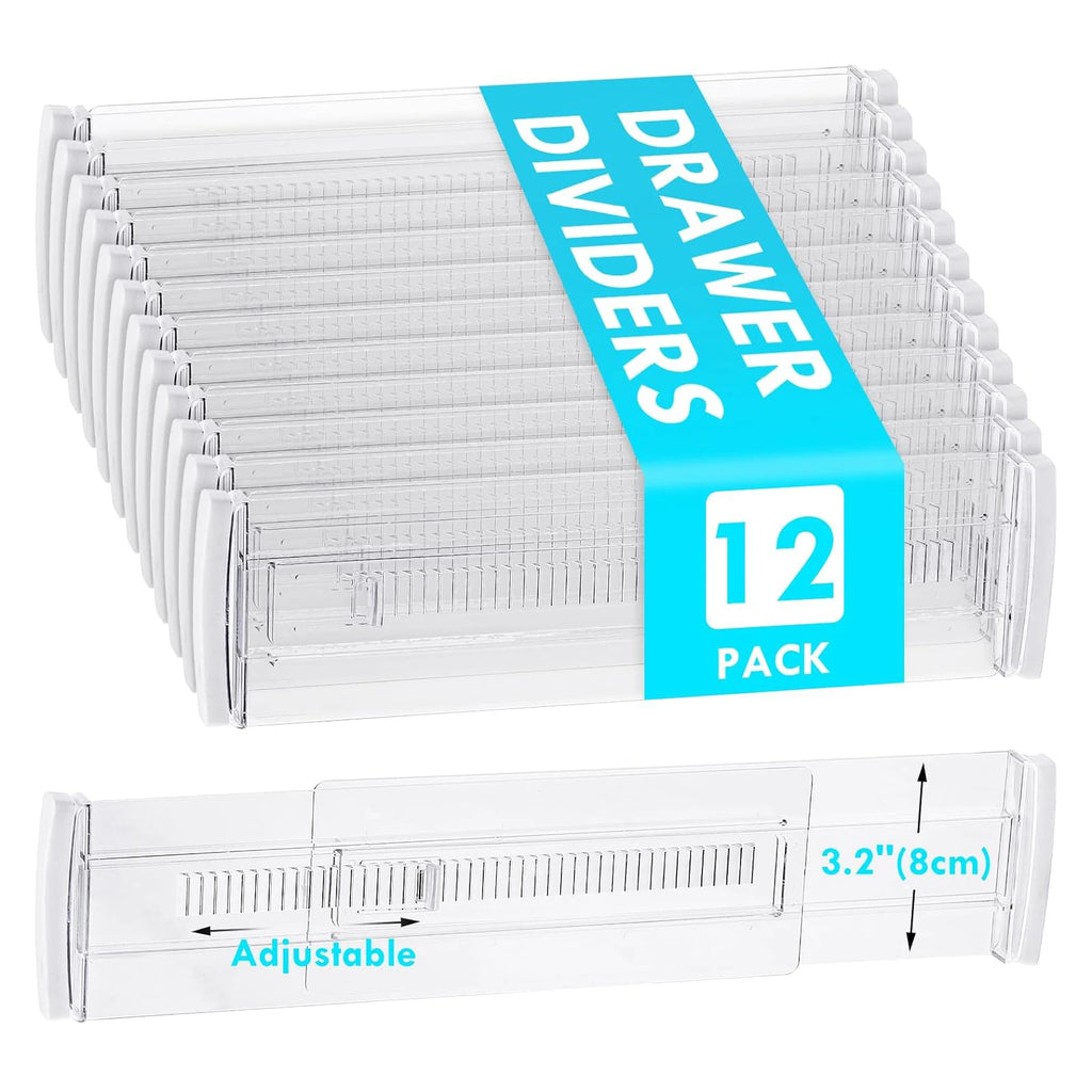 Organizadores Extensibles Transparentes para Cajones