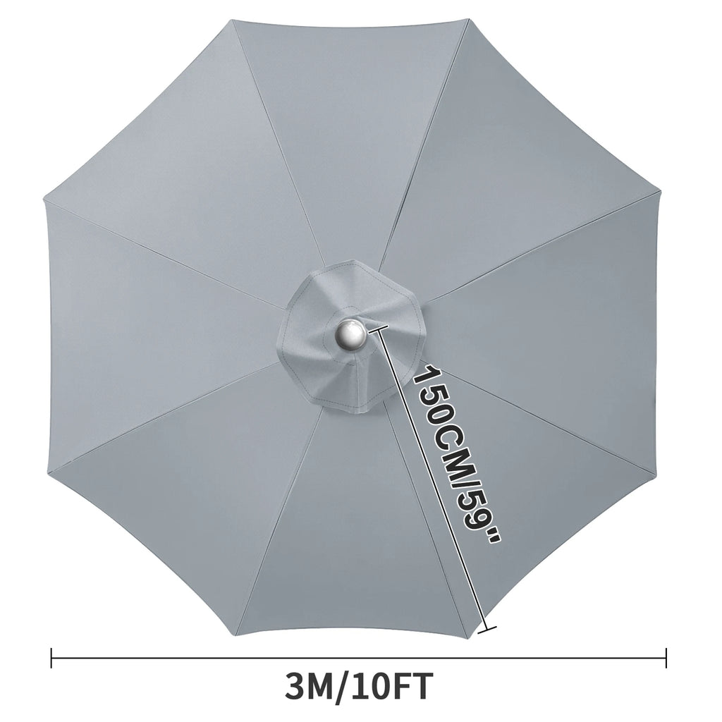 Cubierta Impermeable de Repuesto para Sombrilla