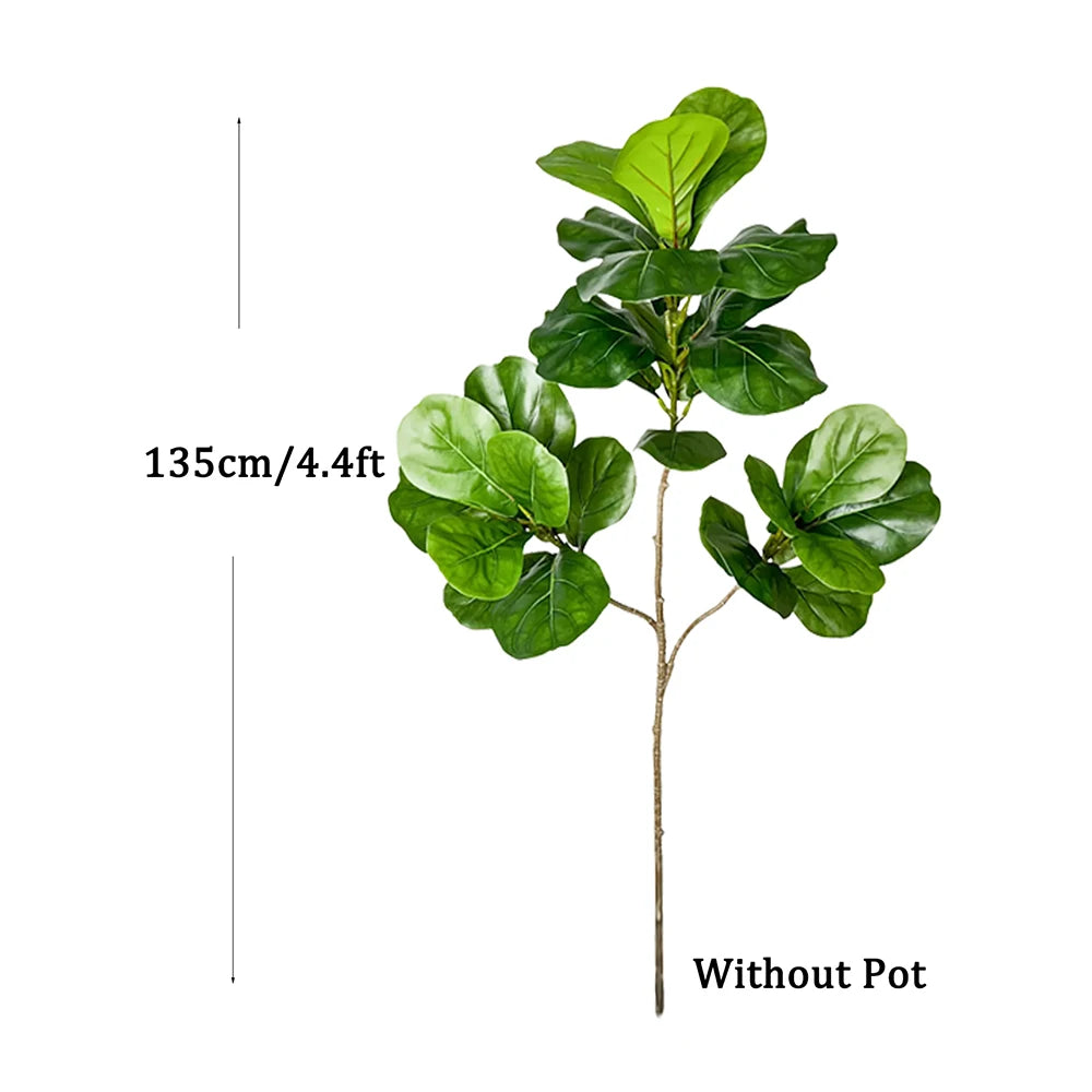 Árbol de Ficus Artificial de Hojas de Violín