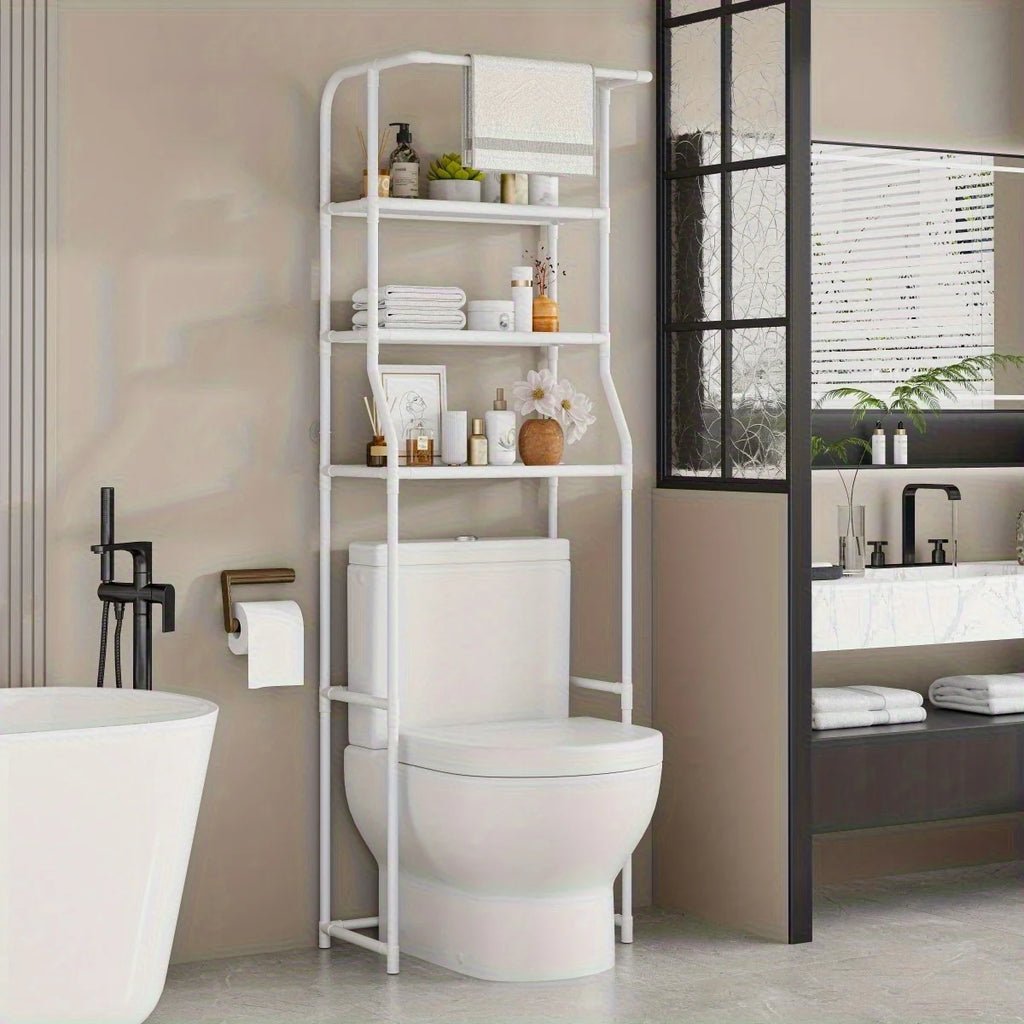 Estante Multicapa de Suelo para Baño y Lavandería