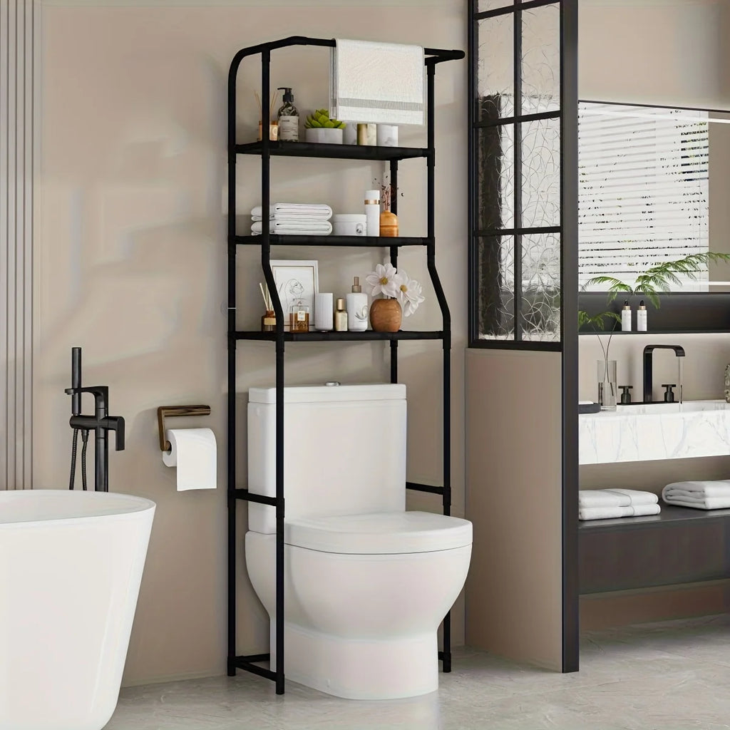 Estante Multicapa de Suelo para Baño y Lavandería