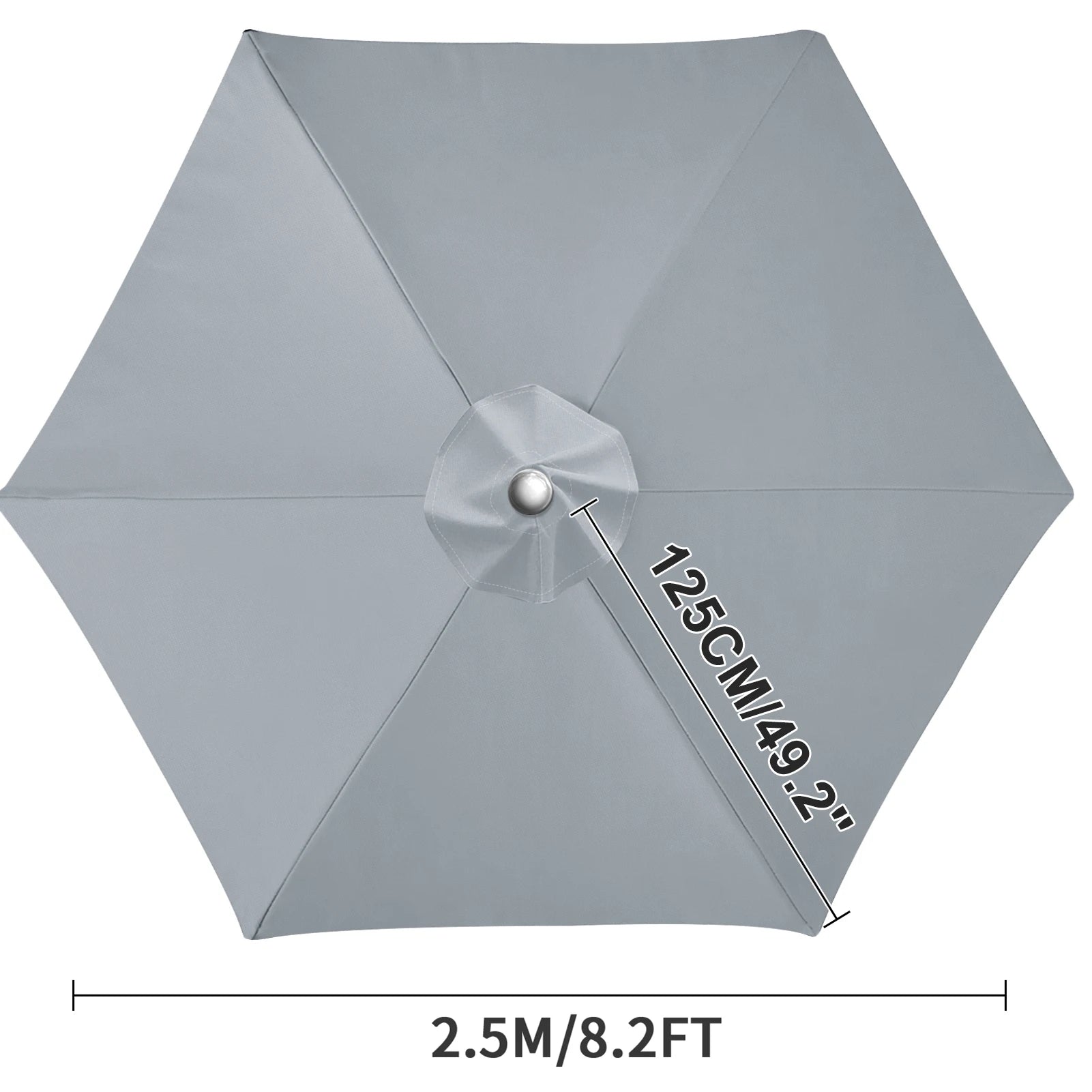 Cubierta Impermeable de Repuesto para Sombrilla