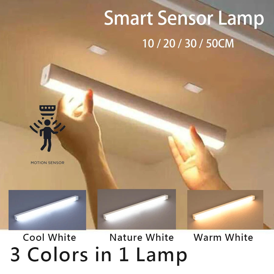 Barra de Luz LED Inalámbrica con Sensor de Movimientotchen
