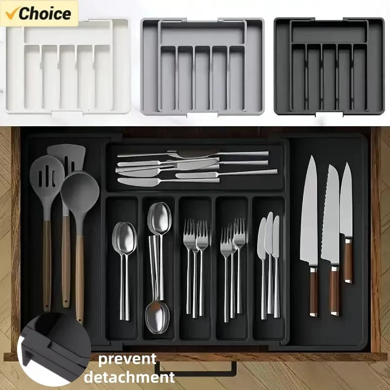 Organizador Modular de Cubiertos para Cocina