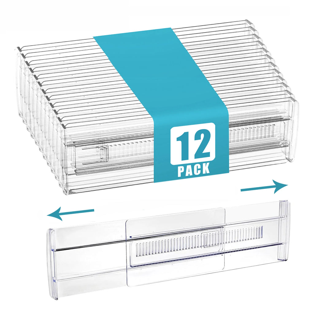 Organizadores Extensibles Transparentes para Cajones