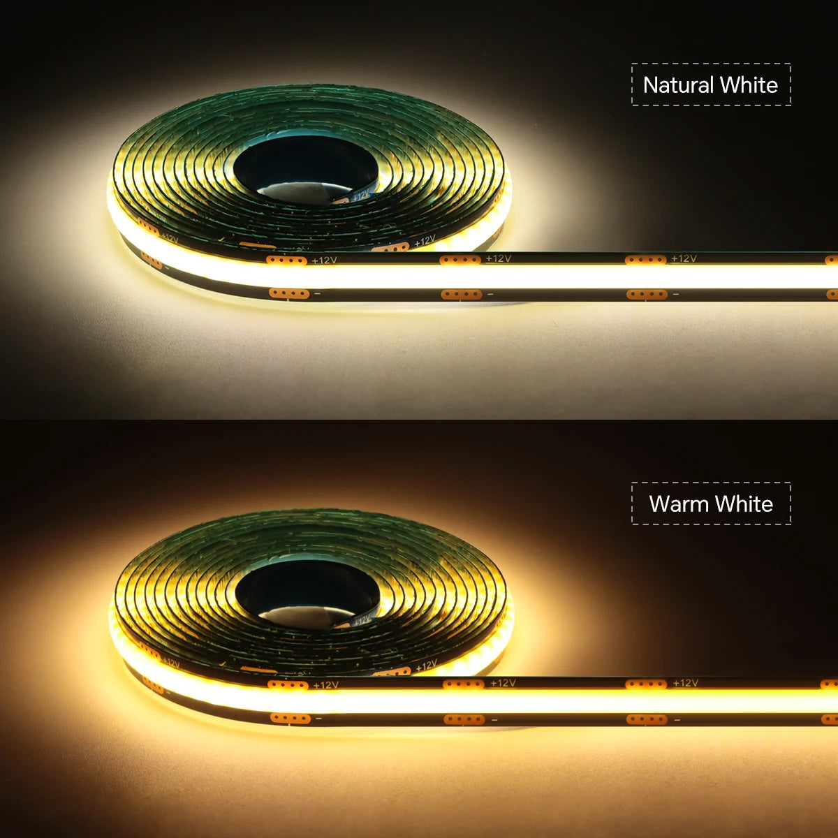 Tira de Luz LED Táctil con Tecnología COB