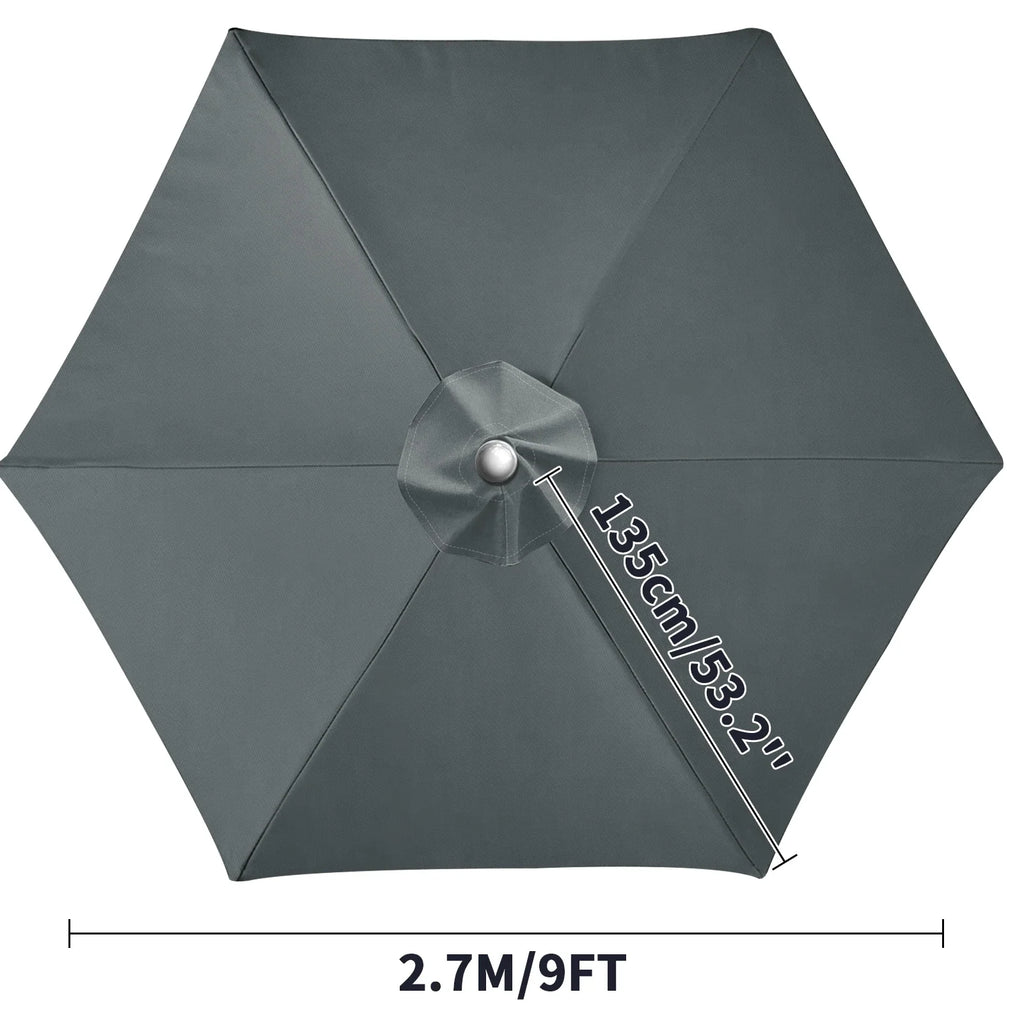 Cubierta Impermeable de Repuesto para Sombrilla