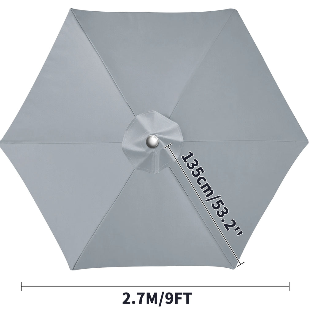 Cubierta Impermeable de Repuesto para Sombrilla