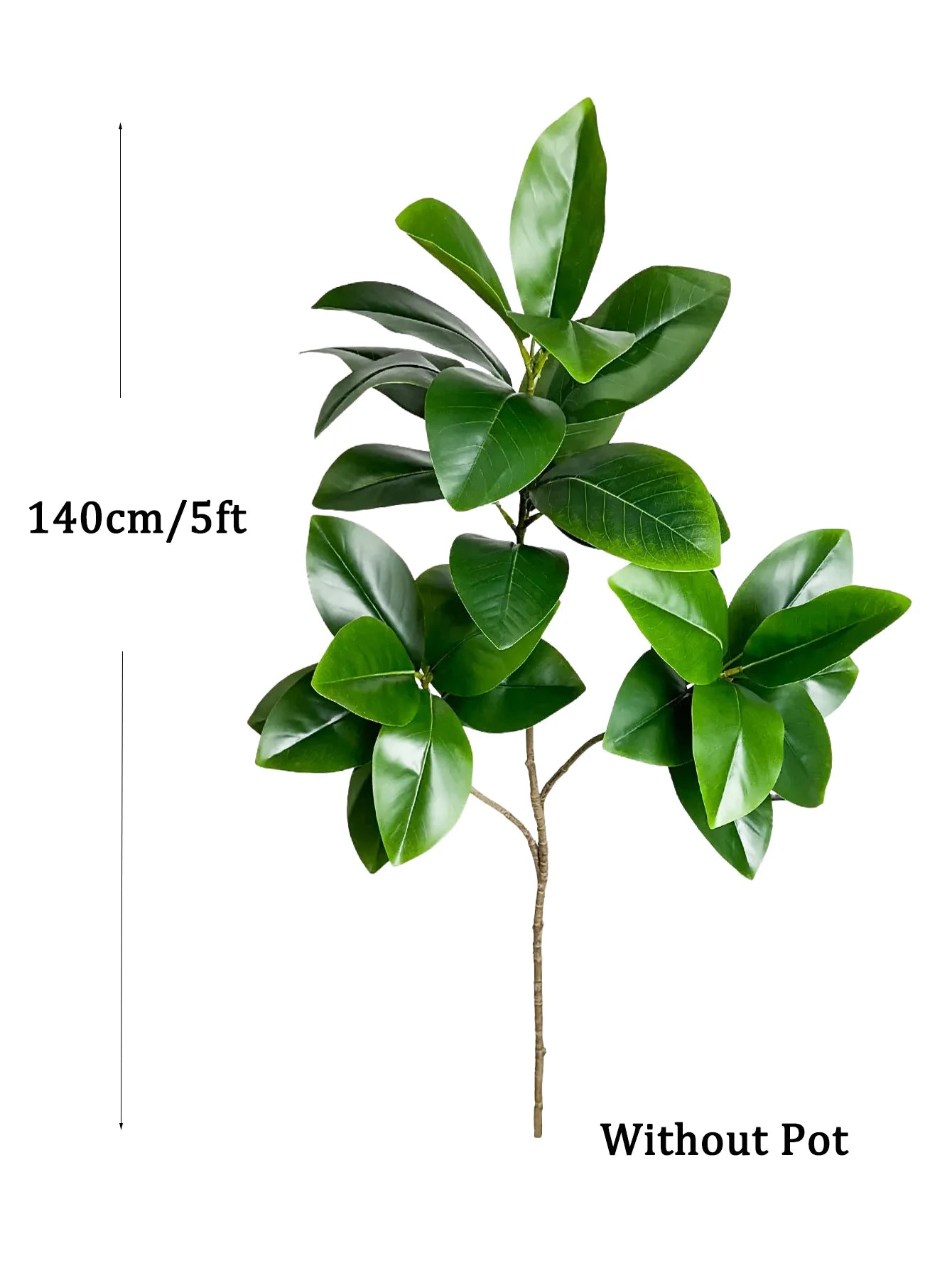 Árbol de Ficus Artificial de Hojas de Violín